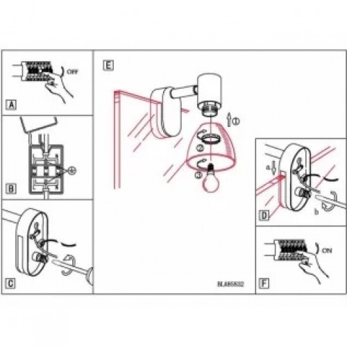 Бра Eglo STICKER 85832