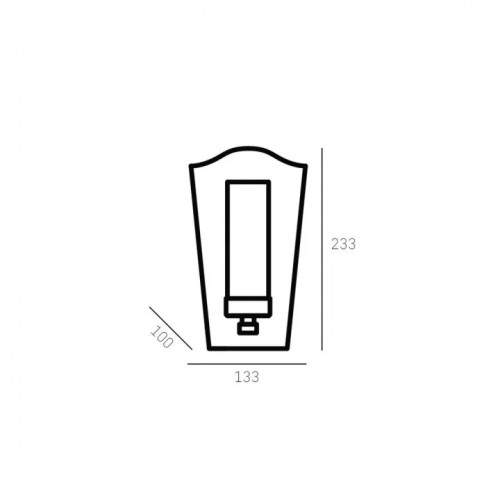 Бра CosmoLight DUBLIN W01155CH