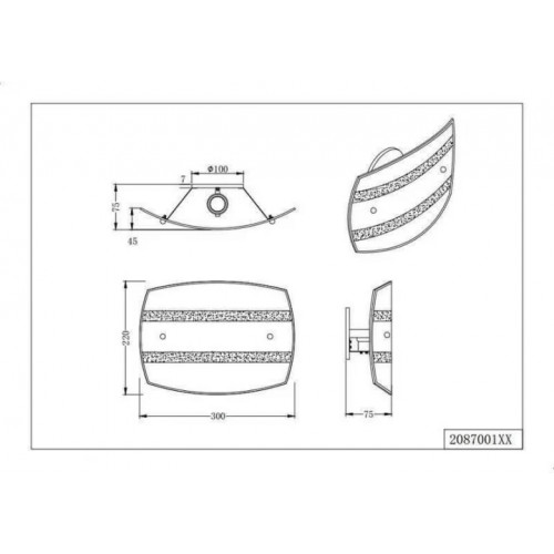 Бра Trio NIKOSIA 208700189