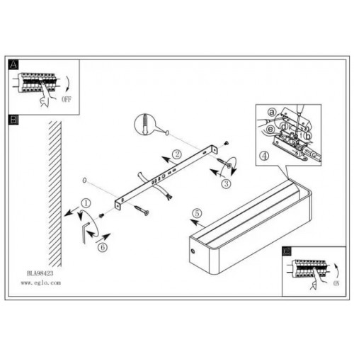 Бра Eglo SANIA 98423