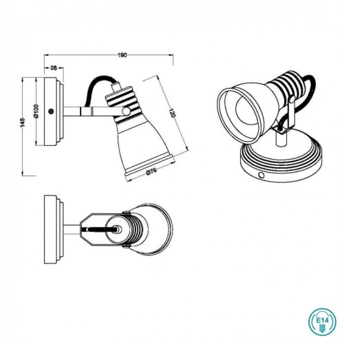 Бра Trio STEAM 813400127