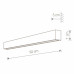 Бра Nowodvorski STRAIGHT LED WALL M 9617