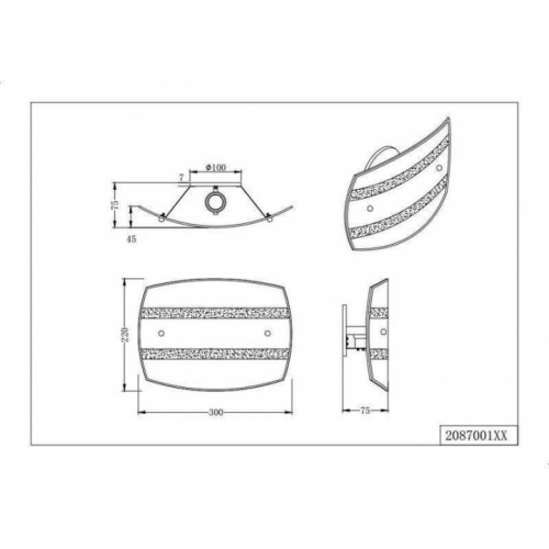 Бра Trio NIKOSIA 208700189