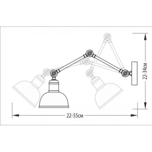 Бра Ideal Lux TRIUMPH 160214