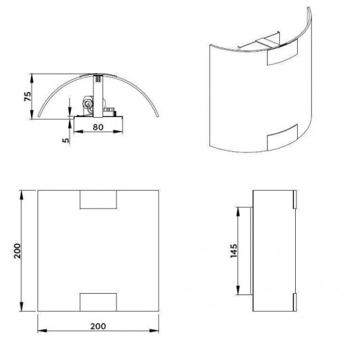 Бра Trio PURA 212700107