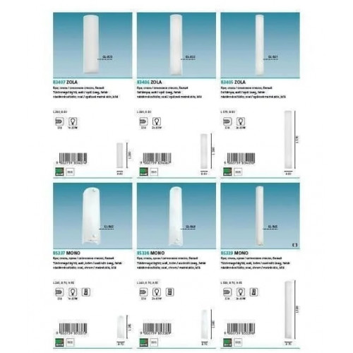 Бра Eglo ZOLA 83405