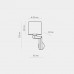 Бра TK Lighting TROY WHITE 3372