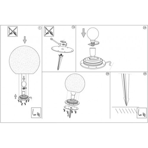 Бра Searchlight HOOPLA 8241PW