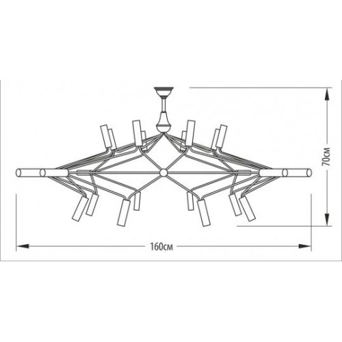 Бра Zuma Line ALBI P17194-1W