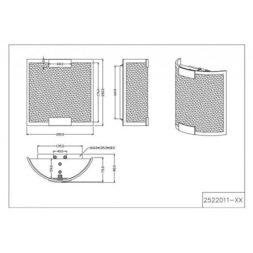 Бра Trio DIVO 2522011-06