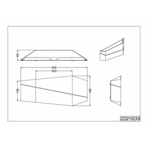 Бра TRIO ZORRO 223210207