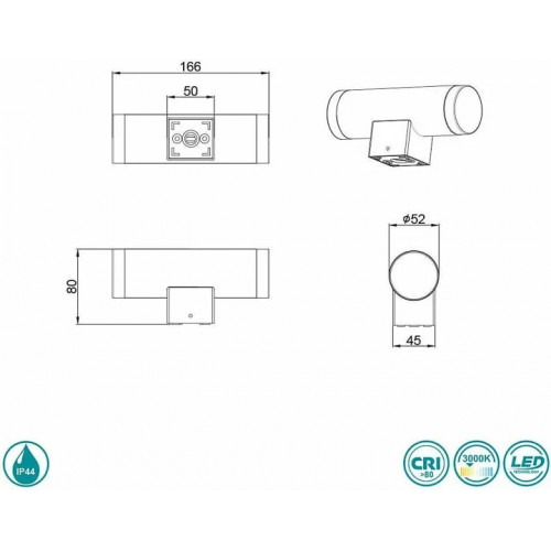 Бра Trio RAY 283110232