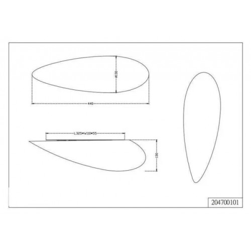 Бра Trio TOULON 204700101