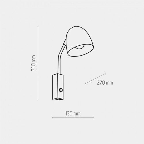 Бра TK Lighting SOHO WHITE 3363