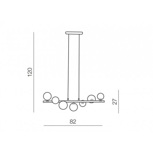 Бра Zuma Line LOYA W0461-01A-K4K4