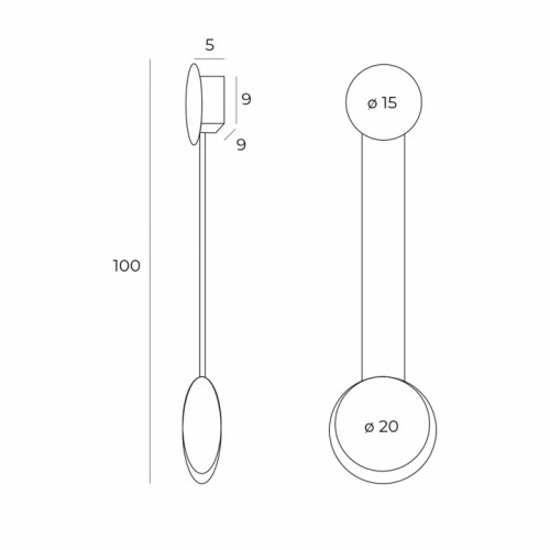 Бра MAXlight SUNSET W0327