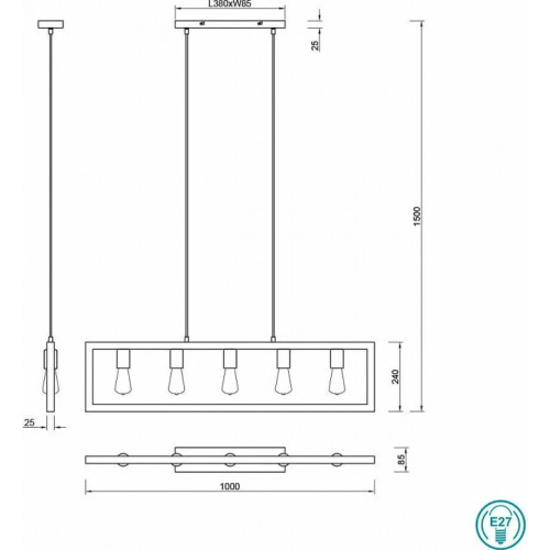 Бра Trio PURE 202000132