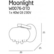 Бра Maxlight MOONLIGHT W0076-01D