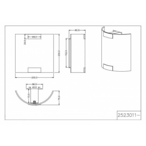 Бра Trio MARTA 2523011-01