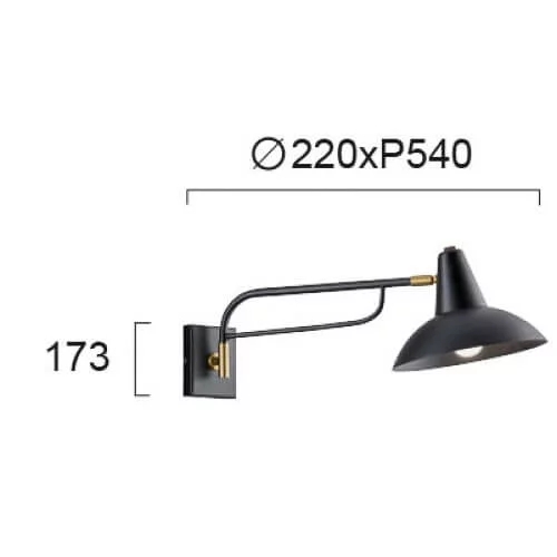 Бра Viokef JAMES 4261500