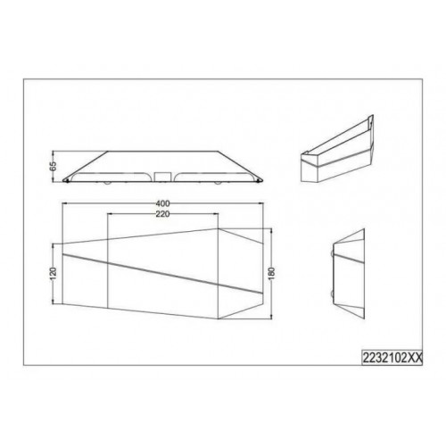 Бра Trio ZORRO 223210232
