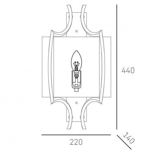 Бра TK Lighting MAJA 1884