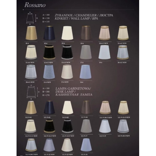 Бра Kutek ROSSANO ROS-K-1(P/A)