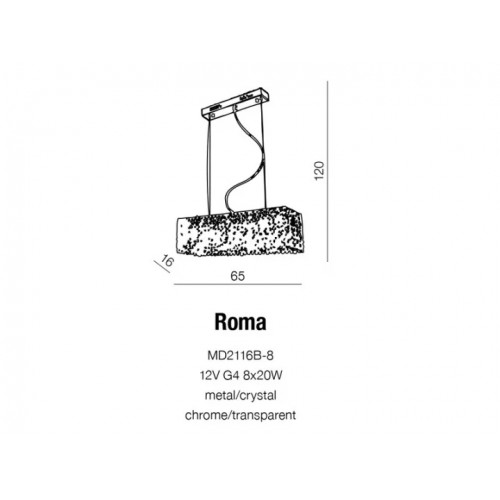 Бра AZzardo ROMA AZ1511 (MB2100B4 )