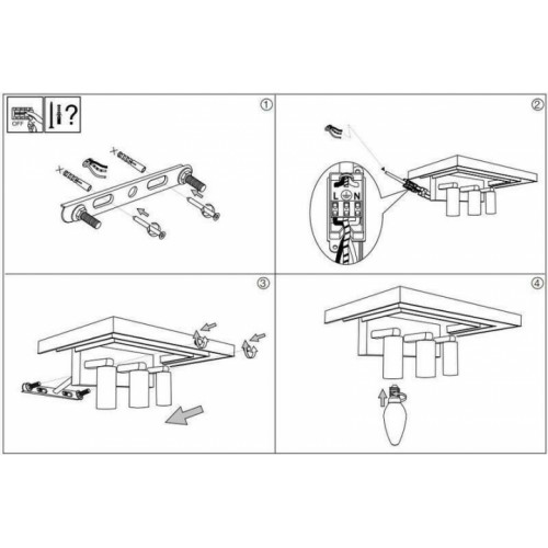 Бра Ideal Lux MARTINEZ 166254