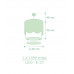 Бра Searchlight ELLA 31412-1NA