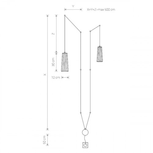 Бра Ideal Lux CUBE 161785