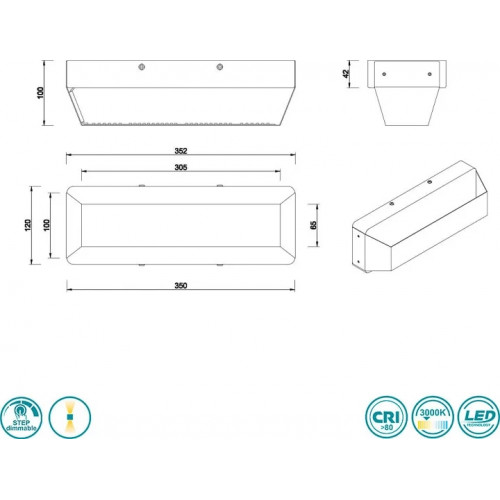 Бра Trio ARINO 224819167