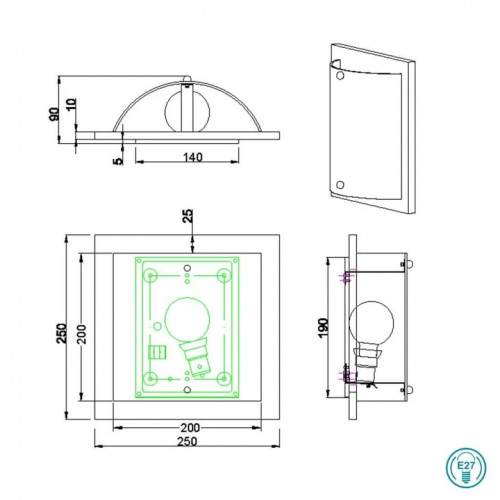 Бра Trio PALI 212600130