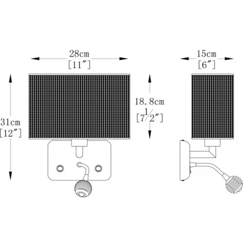 Бра Zuma Line BLINK W0173-02A-F4B3