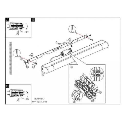 Бра Eglo TRAGACETE 98443