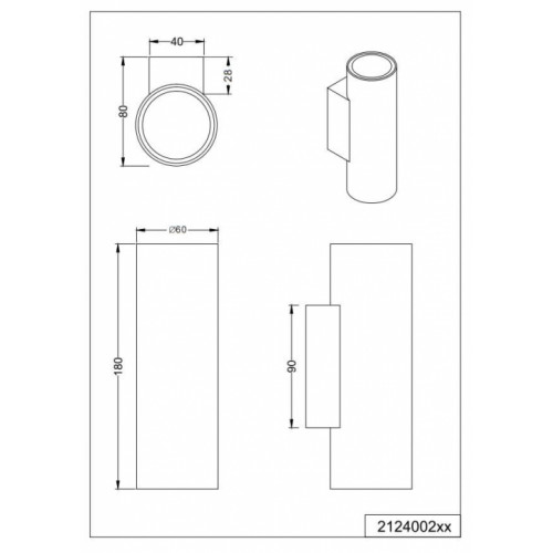 Бра Trio MARLEY 212400224