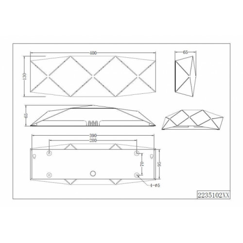 Бра Trio ZANDOR 223510231