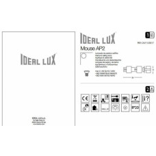 Бра Ideal Lux MOUSE 156705