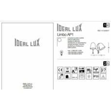 Бра Ideal Lux LIMBO 180212