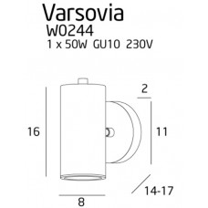 Бра Maxlight VARSOVIA W0244