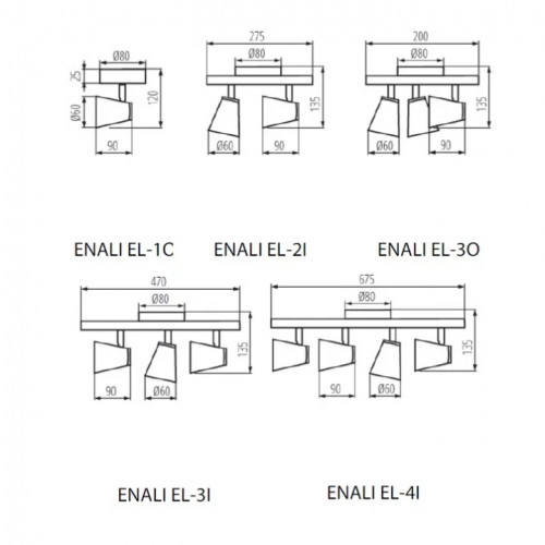 Бра Kanlux ENALI EL-1O B 28761