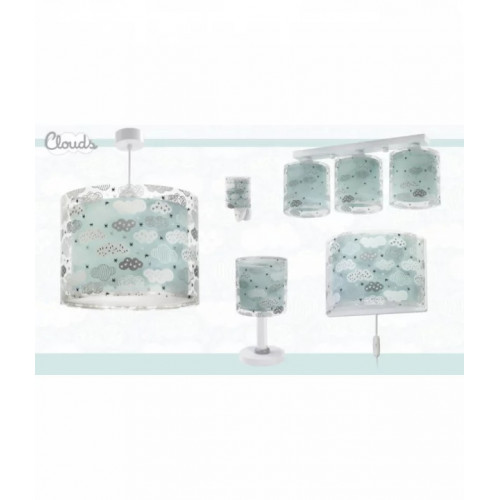 Настільна лампа Dalber Clouds Green 41411H