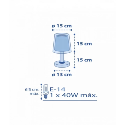 Настільна лампа Dalber VICHY 80221T