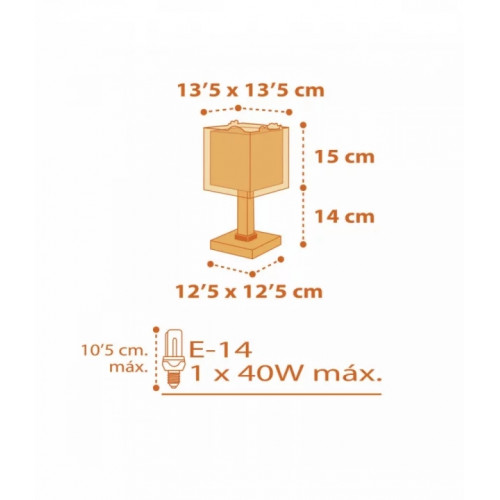 Настільна лампа Dalber Dinos 73451