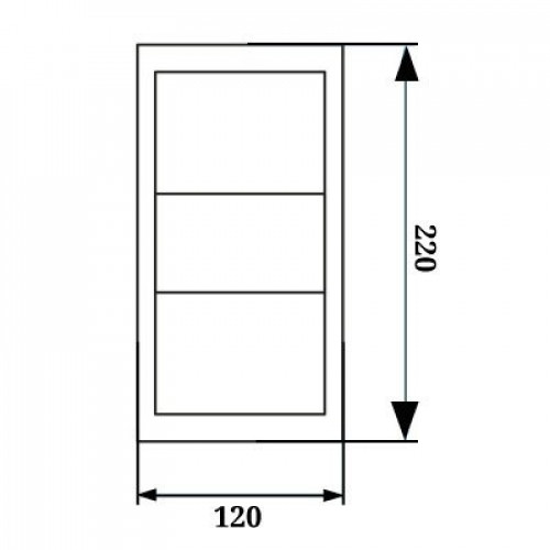 Бра светодиодное 2х6W 4000К WL-015332