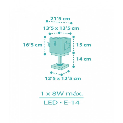 Настільна лампа Dalber LITTLE DRAGON 64381