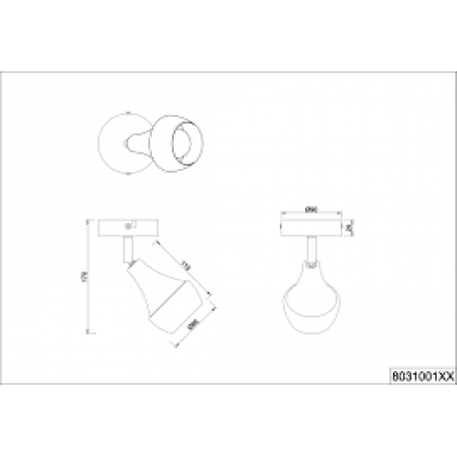 Бра Trio TRUMPET 803100104