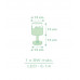 Настільна лампа Dalber SWEET LOVE GREEN 61711H