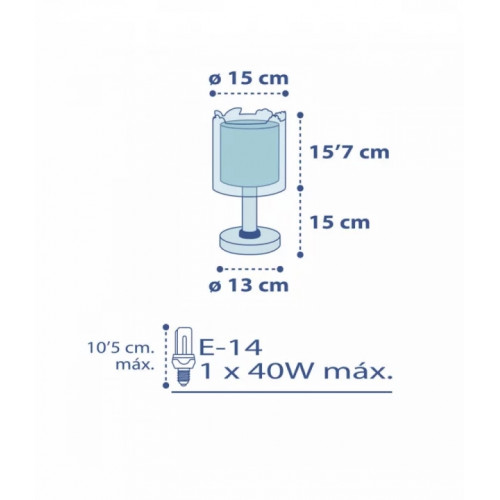 Настільна лампа Dalber LITTLE JUNGLE 76111