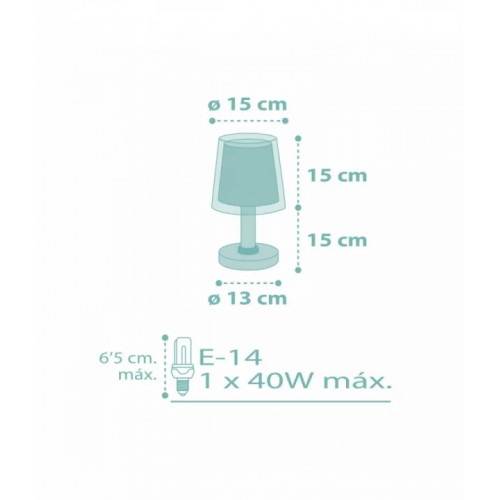 Настільна лампа Dalber DREAM FLOWERS GREEN 81171H